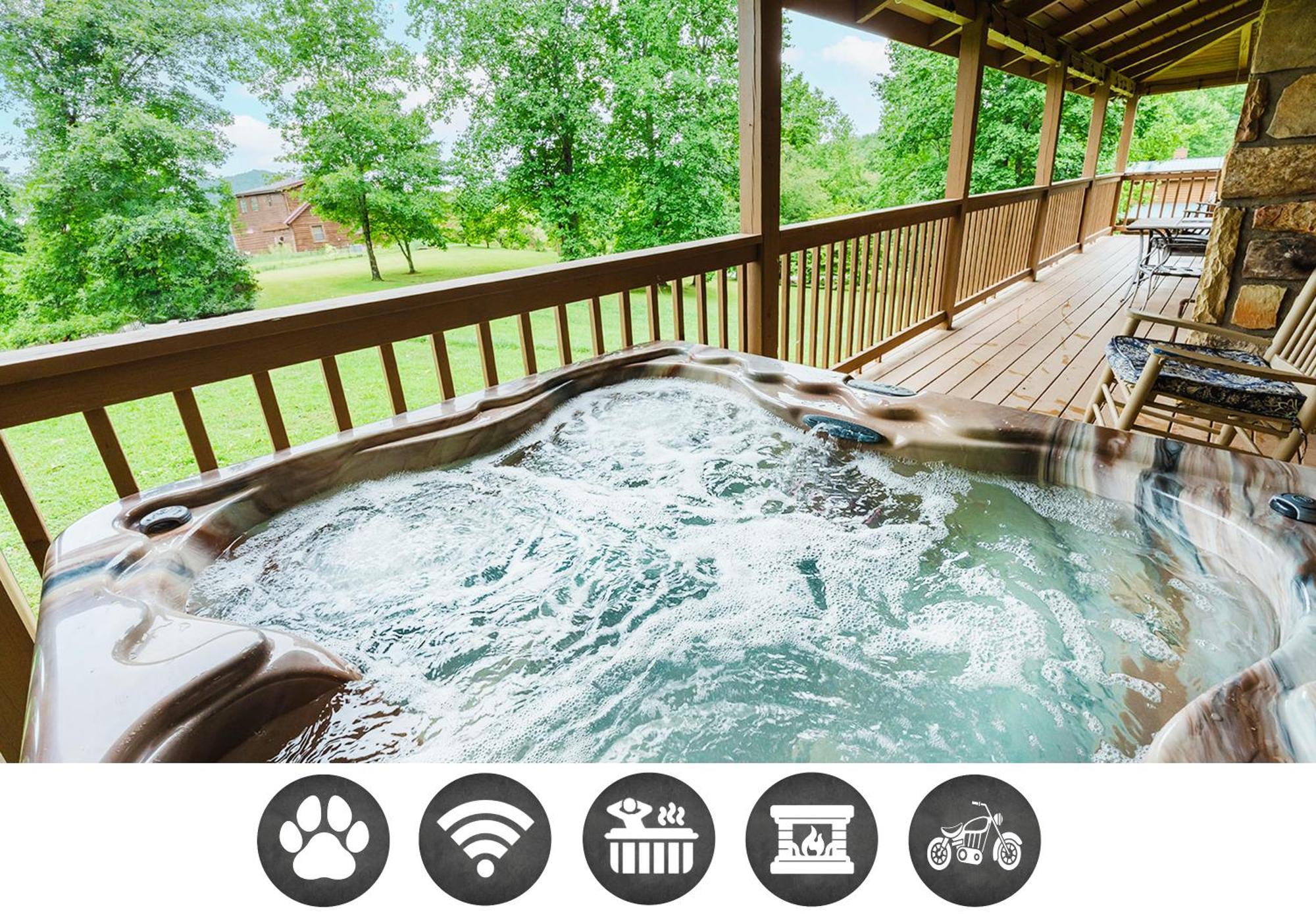 A Dream Come True Cabin Sevierville Ngoại thất bức ảnh